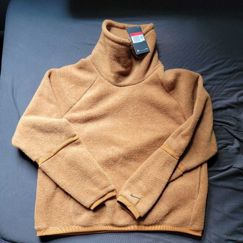 NWT Nike Fuzzy Turtleneck Sweater